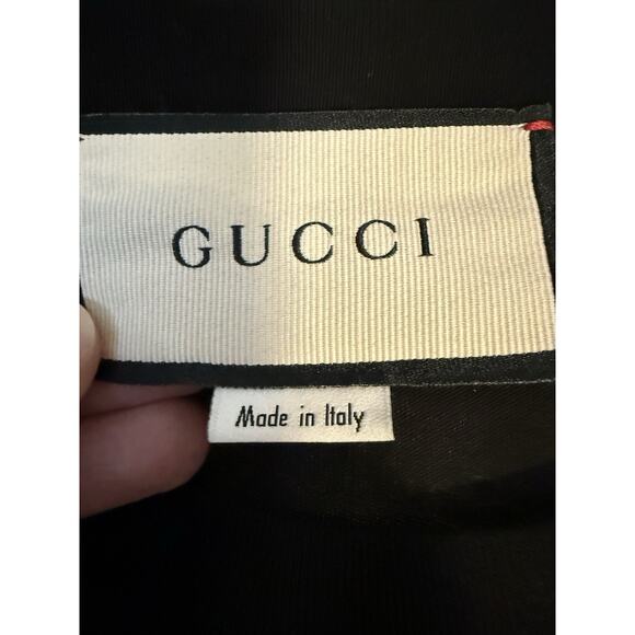 Gucci Sequin Maison Lamour One Size Black T-shirt Preowned Excellent Condition - Picture 4 of 7